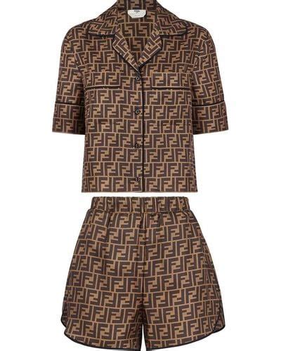 fendi jumpsuit brown|Fendi dresses.